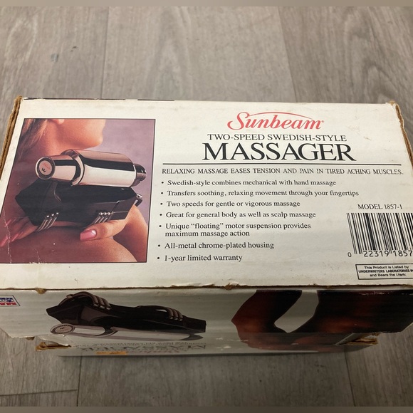 Sunbeam Other Sunbeam Imperial Massager Vintage Poshmark